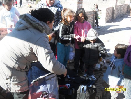 Entrega de regalos